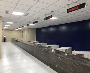 靈璧車(chē)管所13個(gè)窗口排隊(duì)叫號(hào)系統(tǒng)投入使用